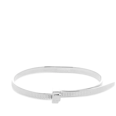 Ambush Zip Tie Bracelet In Silver
