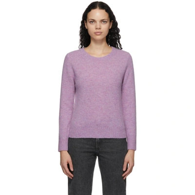 A.p.c. Purple Léonie Sweater In Pink