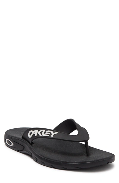 Oakley B1b Flip Flop Sandal In Black