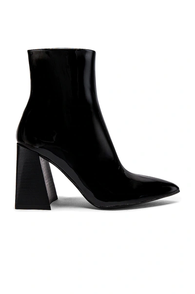 Steve Madden Envied Heeled Ankle Boot In Black Patent