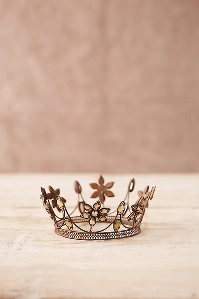 Anthropologie Winter Jewels Crown In Assorted