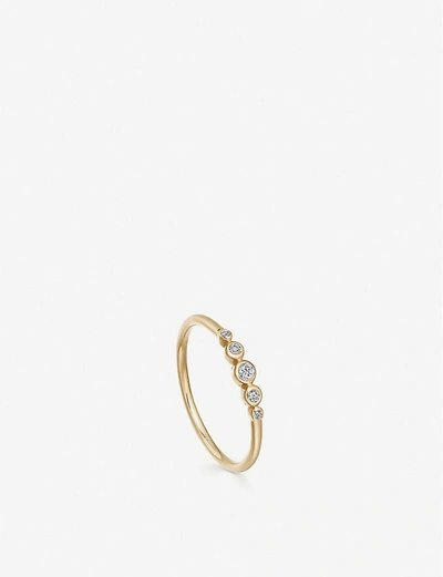 Astley Clarke Icon Nova 14ct Yellow-gold And Diamond Ring