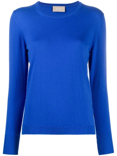 Drumohr Crew Neck Jumper In Blue