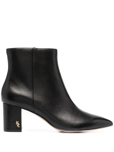 Kurt Geiger Burlington Ankle Boots In Black