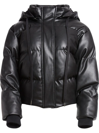 Alice And Olivia Padded Puffer Jacket In Black