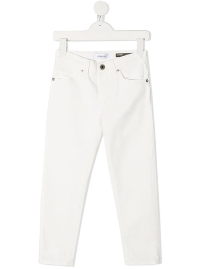 Dondup Kids' White George Jeans For Boy