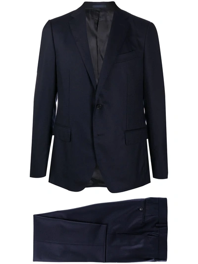 Caruso Two-piece Suit In Blue