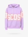 Gcds Lilac Cotton Sweatshirt In Purple