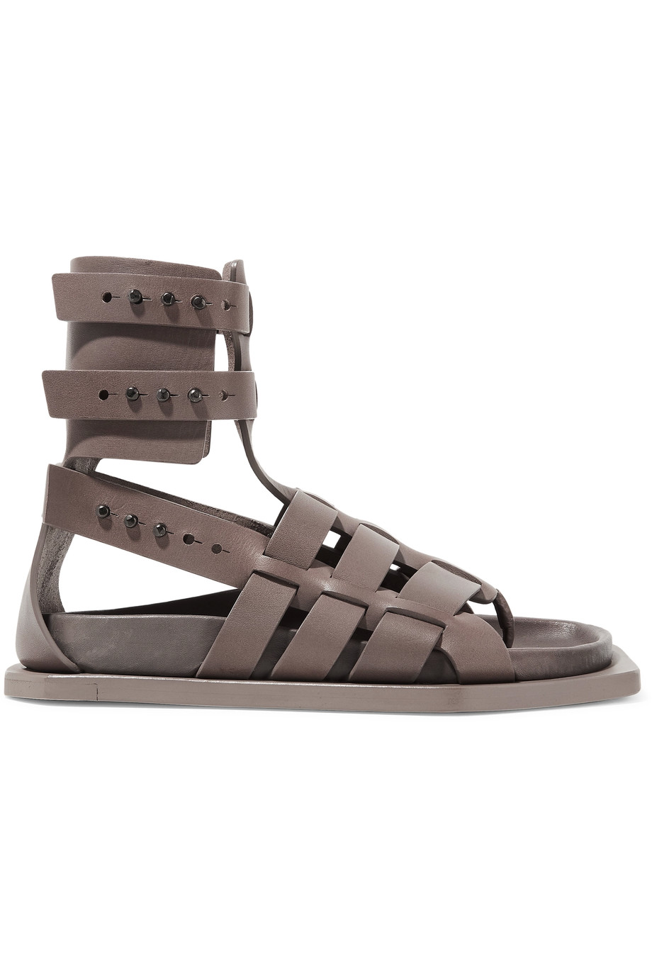Rick Owens Woven Leather Sandals | ModeSens
