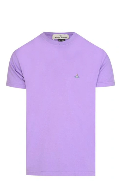 Vivienne Westwood Classic T-shirt Multicolour Orb Purple