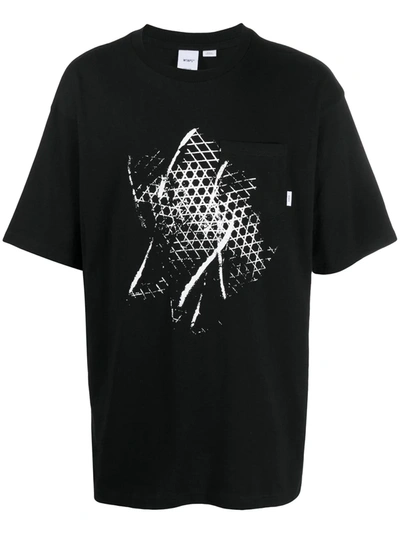 Vans Waffle-print T-shirt In Black