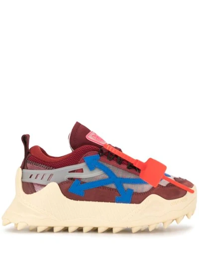Off-white Odsy 1000 Trainers In Brown In Red