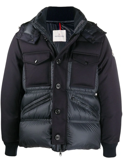 Moncler Penze Padded Jacket In Blue