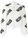 Gcds Bomber In White Polyester