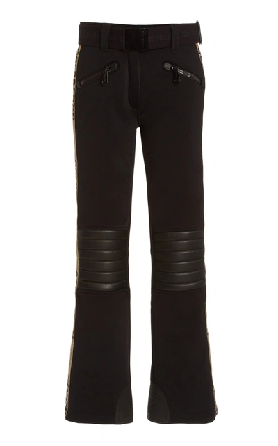 Goldbergh Rocky' Side Logo Stripe Knee Patch Performance Ski Trousers In Black