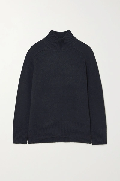 Arch4 Edith Cashmere Turtleneck Sweater In Anthracite