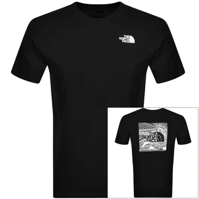 The North Face Red Box Celebration T-shirt In Black