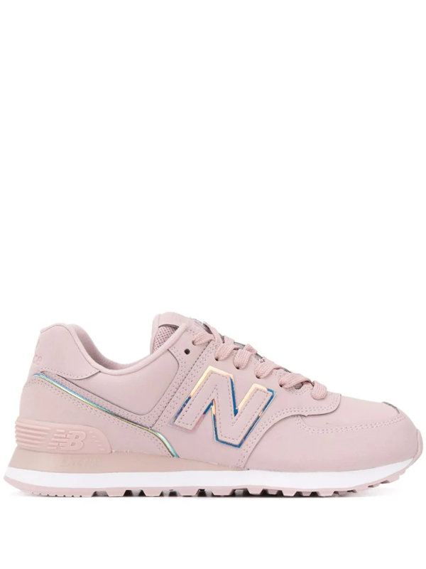 new balance 574 sneakers in pink