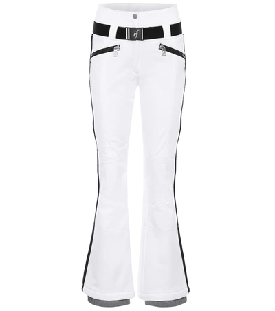 Toni Sailer Anais New Side-stripe Technical Ski Trousers In White
