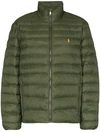 Polo Ralph Lauren Ultralight Quilted Recycled Polyester Jacket In Green