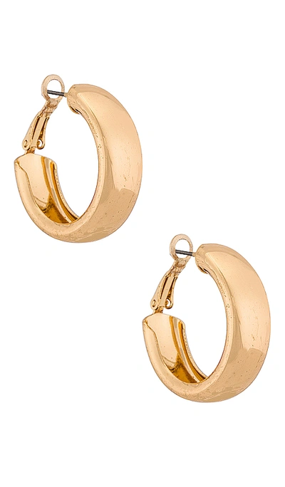 Petit Moments Kady Hoops In Gold