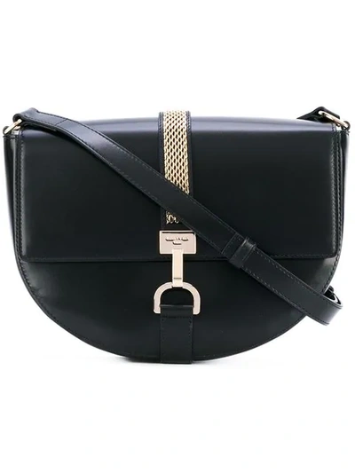 Lanvin Lien Leather Cross-body Bag In Black