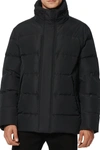Andrew Marc Men's Stratus Puffer Jacket In Oxblood