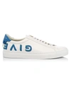 Givenchy Urban Street Logo Low-top Sneakers In White Electric