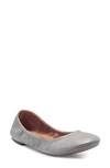 Lucky Brand Women's Emmie Ballet Flats Women's Shoes In Driftwood Leather