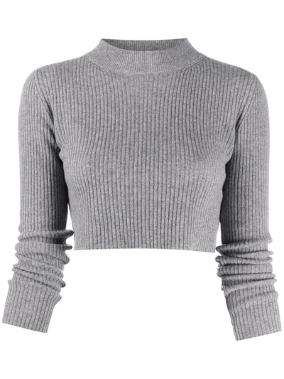 Andamane Enny Wool Sweater In Grey