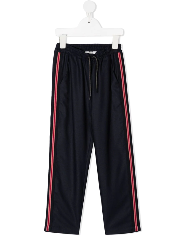 Bonpoint Babel cotton track pants - Neutrals