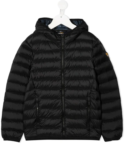Ciesse Piumini Junior Teen Padded Zipped Jacket In Black