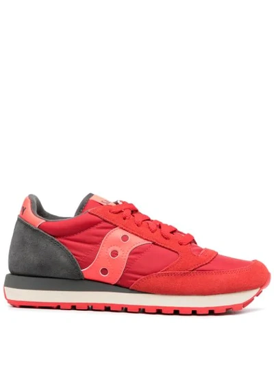 Saucony Hero Jazz Low-top Sneakers In Red