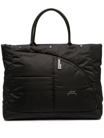 A-cold-wall* Padded Shell Tote In Black