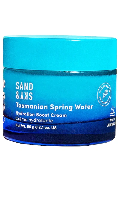 Sand & Sky Tasmanian Spring Water Hydration Boost Cream 2.1 Oz-clear