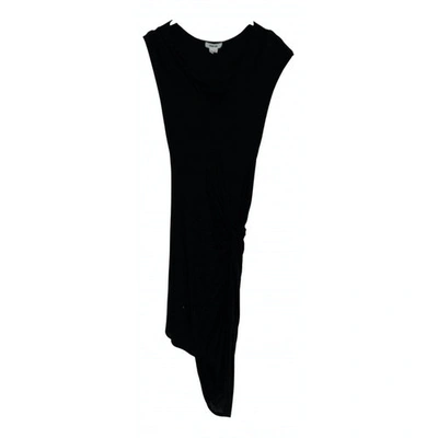 Pre-owned Helmut Lang Mini Dress In Black