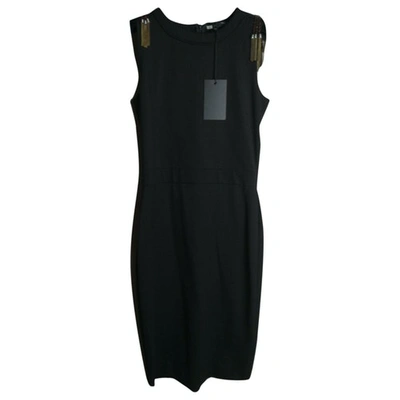 Pre-owned Dsquared2 Mid-length Dress In Black