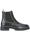 Alexander Wang Spencer Studded Leather Chelsea Boots In Black