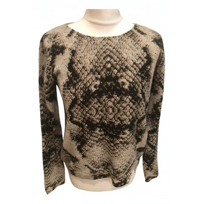 Pre-owned Zadig & Voltaire Cashmere Jumper In Beige