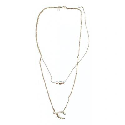 Pre-owned Club Monaco Necklace In Gold