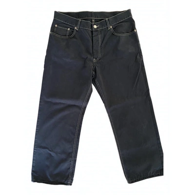 Pre-owned Helmut Lang Trousers In Anthracite