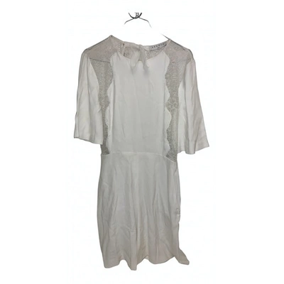Pre-owned Sandro Jumpsuit In White
