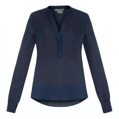 Pre-owned Vince Navy Synthetic Top