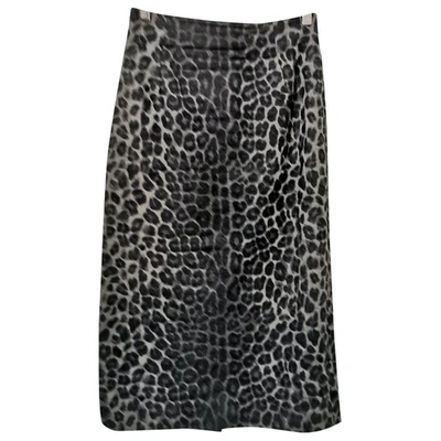 Pre-owned Dior Mid-length Skirt In Grey