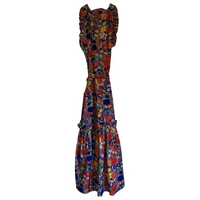 Pre-owned Borgo De Nor Mid-length Dress In Multicolour