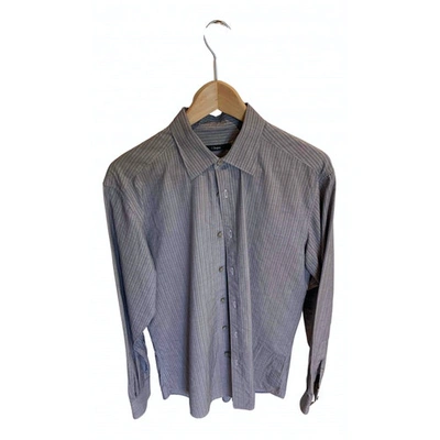 Pre-owned Z Zegna Shirt In Grey