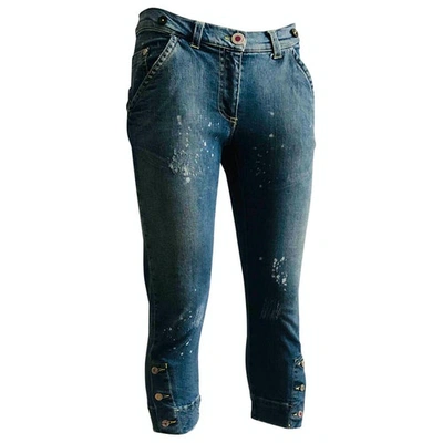 Pre-owned Pinko Blue Denim - Jeans Jeans