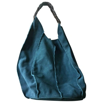 Pre-owned Orciani Handbag In Blue