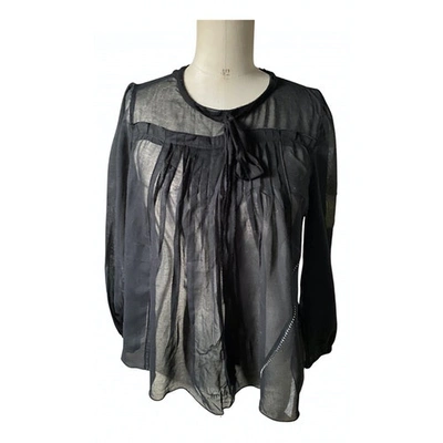 Pre-owned Marc Jacobs Black Cotton Top