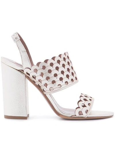 Tabitha Simmons Scalloped Sandals